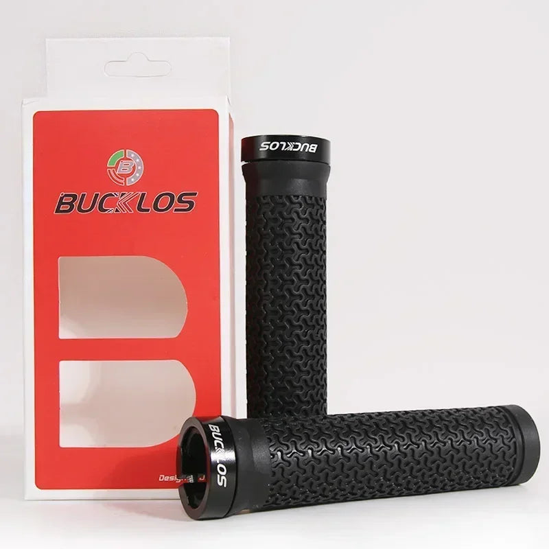 Bicycle Grips Integrated Rubber Anti-Slip Mtb Handlebar Cover Lock on Mountain Bike Handle Bar Cuffs BMX Cycling Parts