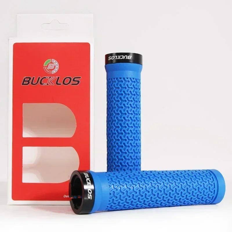 Bicycle Grips Integrated Rubber Anti-Slip Mtb Handlebar Cover Lock on Mountain Bike Handle Bar Cuffs BMX Cycling Parts