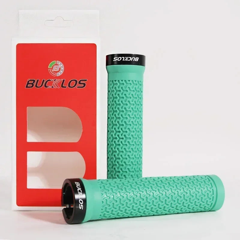 Bicycle Grips Integrated Rubber Anti-Slip Mtb Handlebar Cover Lock on Mountain Bike Handle Bar Cuffs BMX Cycling Parts