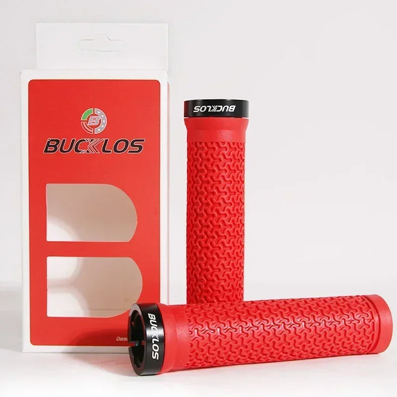 Bicycle Grips Integrated Rubber Anti-Slip Mtb Handlebar Cover Lock on Mountain Bike Handle Bar Cuffs BMX Cycling Parts