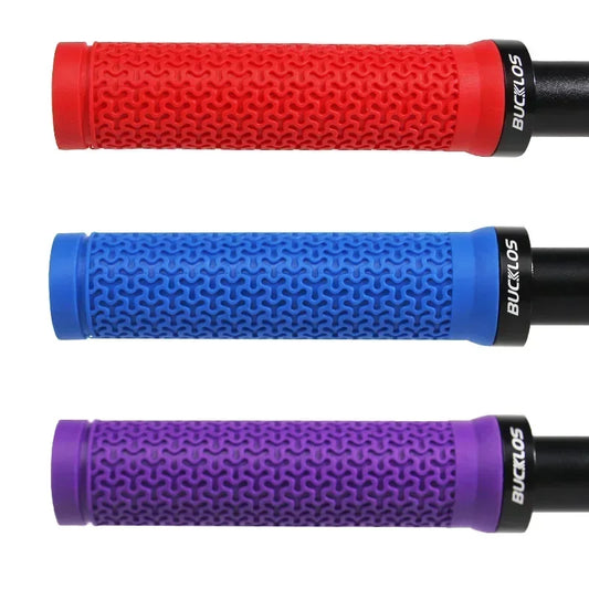 Bicycle Grips Integrated Rubber Anti-Slip Mtb Handlebar Cover Lock on Mountain Bike Handle Bar Cuffs BMX Cycling Parts