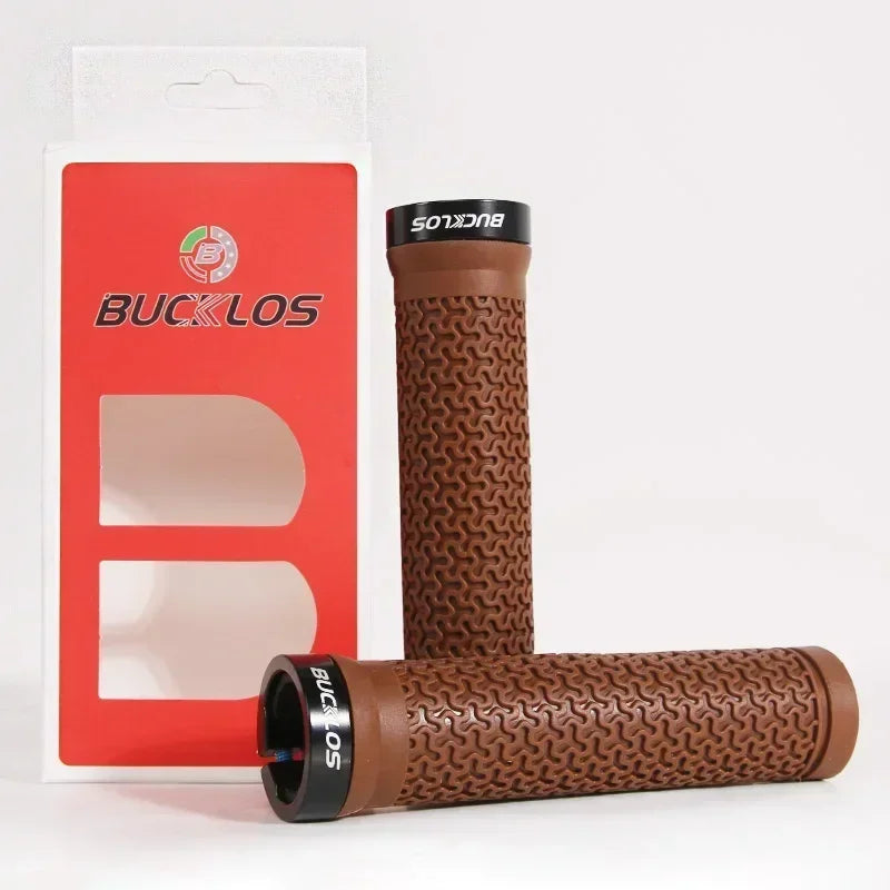 Bicycle Grips Integrated Rubber Anti-Slip Mtb Handlebar Cover Lock on Mountain Bike Handle Bar Cuffs BMX Cycling Parts